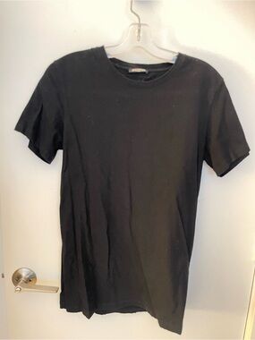 Balmain Black Short Sleeve Crew Neck T-Shirt